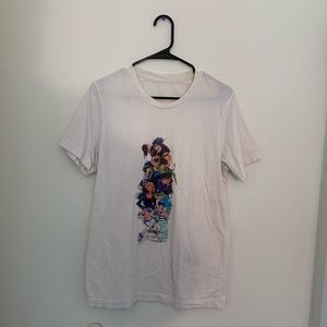 Jojo’s Bizarre Adventure Graphic Tee, Cream, Medium